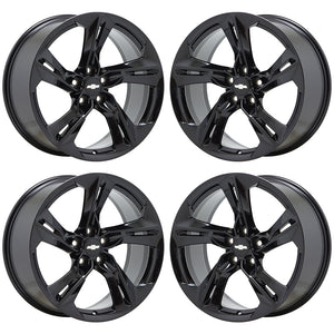 20" Chevrolet Camaro RS Black wheels rims Factory OEM set 5874 EXCHANGE