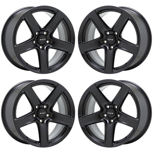 20" Grand Cherokee Satin Black wheels rims Factory OEM set 9172 EXCHANGE