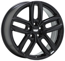 Load image into Gallery viewer, 20&quot; Cadillac XT4 Black wheels rims Factory OEM GM set 4823
