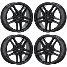 Load image into Gallery viewer, 18&quot; Ford Mustang Black wheels rims Factory OEM set 10157
