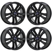 Load image into Gallery viewer, 18&quot; Ford Edge Black wheels rims Factory OEM set 10044 EXCHANGE
