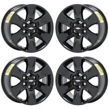 Load image into Gallery viewer, 17&quot; Chevy Colorado Truck Black wheels rims Factory OEM set 4 5693 EXCHANGE
