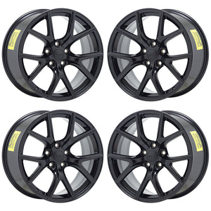 20" Grand Cherokee SRT Black wheels rims Factory OEM 9173 set EXCHANGE