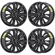 Load image into Gallery viewer, 19&quot; Lincoln MKZ Black wheels rims Factory OEM set 10129 EXCHANGE
