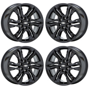 18" Chevrolet Blazer Gloss Black wheels rims Factory OEM set 5934 EXCHANGE