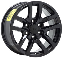 Load image into Gallery viewer, 18&quot; GMC Sierra 1500 Black wheels rims Factory OEM 5912 EXCHANGE
