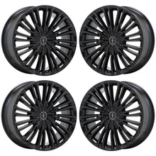 Load image into Gallery viewer, 22&quot; Lincoln Aviator Black wheels rims Factory OEM 2020 2021 set 10242 EXCHANGE
