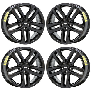 19" Chevrolet Equinox Black wheels rims OEM 2018 2019 2020 set 5832 EXCHANGE