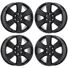 Load image into Gallery viewer, 20&quot; Chevrolet Traverse Black wheels rims Factory OEM 2009-2017 set 5406
