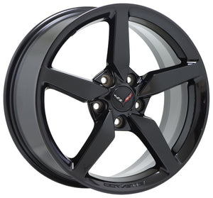 18" 19" Chevrolet Corvette Stingray C7 Black wheels rims OEM 5632 5638 EXCHANGE