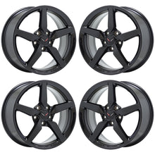 Load image into Gallery viewer, 18&quot; 19&quot; Chevrolet Corvette Stingray C7 Black wheels rims OEM 5632 5638 EXCHANGE
