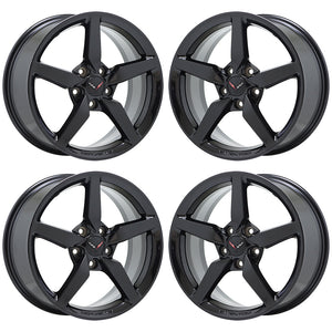 18" 19" Chevrolet Corvette Stingray C7 Black wheels rims OEM 5632 5638 EXCHANGE