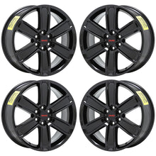 Load image into Gallery viewer, 20&quot; GMC Acadia Denali Black wheels rims Factory OEM 2017-2021 GM set 4800 5794
