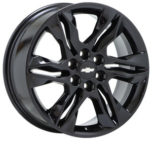 18" Chevrolet Blazer Gloss Black wheels rims Factory OEM set 5934 EXCHANGE