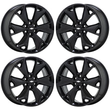 Load image into Gallery viewer, 20&quot; Chevrolet Blazer Traverse Black wheels rims Factory OEM 2019-2022 set 5937
