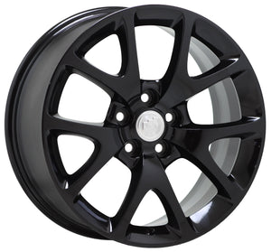 19" Buick Lacrosse Regal Gloss Black wheels rims Factory OEM set 4108