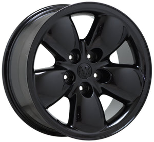 20" Dodge Ram 1500 Truck Gloss Black wheels rims Factory OEM 2167 EXCHANGE