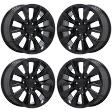 Load image into Gallery viewer, 20&quot; Chevrolet Silverado 1500 Gloss Black wheels rims Factory OEM 5916 EXCHANGE
