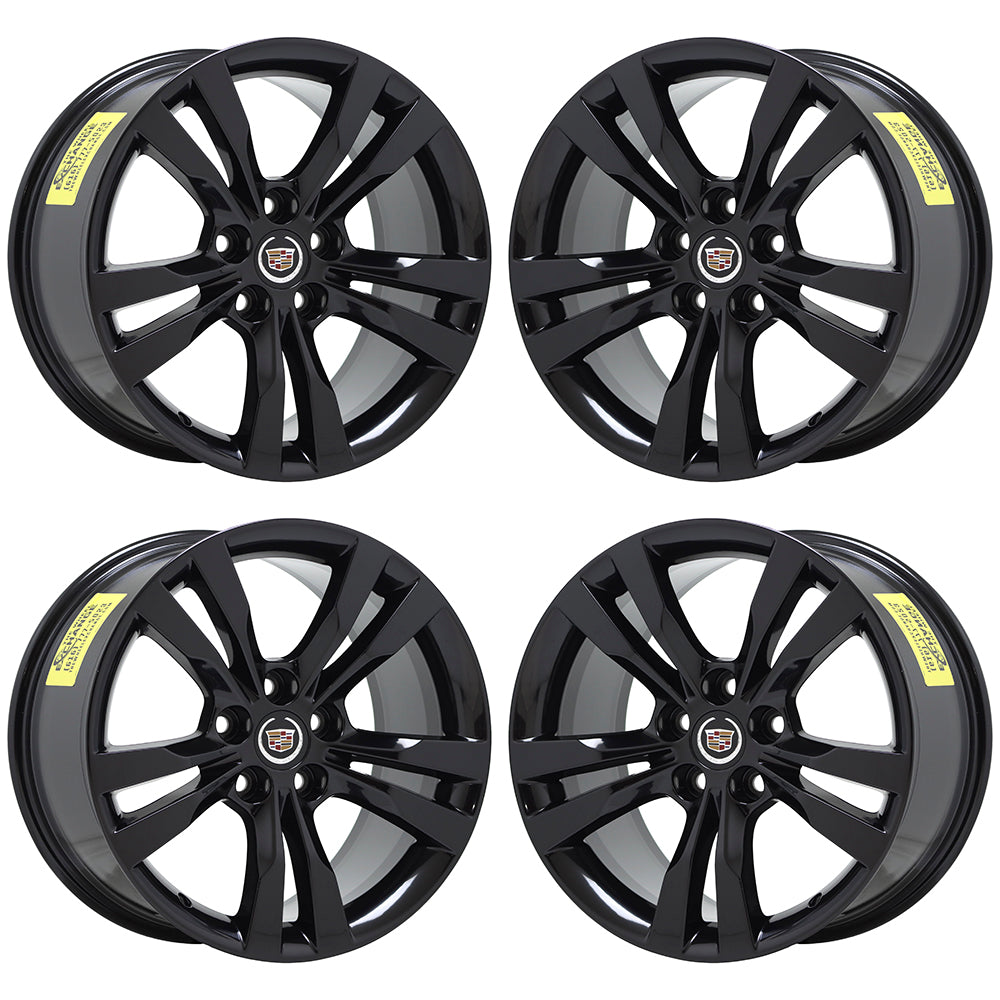 18x8.5 18x9.5 Cadillac CTS-V black wheels rims OEM 4717 4719