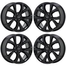 Load image into Gallery viewer, EXCHANGE 19&quot; Chrysler 200 black wheels rims Factory OEM set 4 2515
