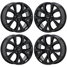 Load image into Gallery viewer, 19&quot; Chrysler 200 Black wheels rims Factory OEM 2015 2016 2017 set 4 2515
