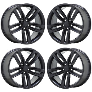 20" Chevrolet Camaro SS Satin Black wheels rims Factory OEM 5762 5766