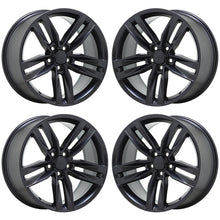 Load image into Gallery viewer, 20&quot; Chevrolet Camaro SS Satin Black wheels rims Factory OEM 5762 5766
