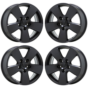 EXCHANGE 20" Dodge Ram 1500 Truck Satin Black wheels rims Factory OEM set 2363