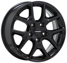 Load image into Gallery viewer, 17&quot; Chrysler Pacifica Gloss Black wheels rims Factory OEM set 2592 EXCHANGE
