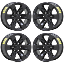 Load image into Gallery viewer, 18&quot; Dodge Ram 1500 Truck Satin Black wheels rims Factory OEM set 4 2672 EXCHANGE
