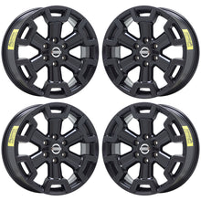 Load image into Gallery viewer, 20&quot; Nissan Titan XD Truck Satin Black wheels rims Factory OEM set 4 62727
