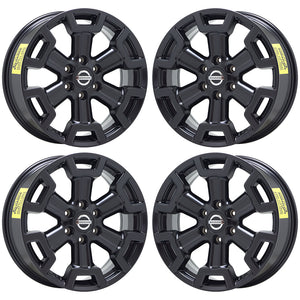 20" Nissan Titan XD Truck Satin Black wheels rims Factory OEM set 4 62727