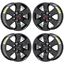 Load image into Gallery viewer, 17&quot; GMC Canyon Truck Black wheels rims Factory OEM set 4 5693 EXCHANGE
