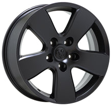 Load image into Gallery viewer, 20&quot; Dodge Ram 1500 Truck Satin Black wheels rims Factory OEM set 2363 EXCHANGE
