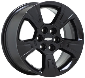 17" Chevrolet Colorado GMC Canyon Black wheels rim Factory OEM set 5671 EXCHANGE