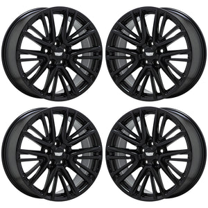 20" Cadillac CT5 CT6 XTS Black wheels rims Factory OEM 2020-2025 set 4843