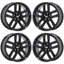 Load image into Gallery viewer, 20&quot; Cadillac XT4 Black wheels rims Factory OEM GM set 4823
