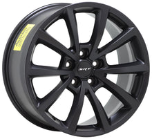 Load image into Gallery viewer, 20x10&quot; Jeep Grand Cherokee SRT Satin Black wheels rims OEM set 9182 EXCHANGE
