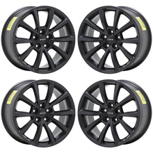 Load image into Gallery viewer, 20x10&quot; Jeep Grand Cherokee SRT Satin Black wheels rims OEM set 9182 EXCHANGE
