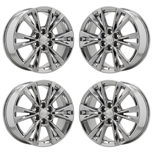 18" Cadillac XT5 XT6 PVD Chrome wheels rims Factory OEM 4844 4845 EXCHANGE