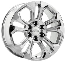 Load image into Gallery viewer, 20&quot; Chevrolet Silverado 1500 PVD Bright Chrome wheels rims Factory OEM set 14090
