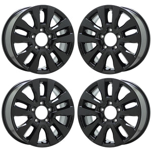 20" Toyota Sequoia Tundra black wheels rims Factory OEM set 4 69533