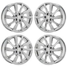 Load image into Gallery viewer, EXCHANGE 19&quot; Chevrolet Equinox PVD Chrome wheels rims Factory OEM set 4 14063
