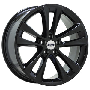 EXCHANGE 20" Ford Explorer Gloss Black wheels rims Factory OEM set 4 10184