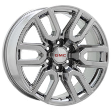 Load image into Gallery viewer, 20&quot; GMC Sierra Yukon 1500 PVD Chrome wheels rims Factory OEM GM set 5914
