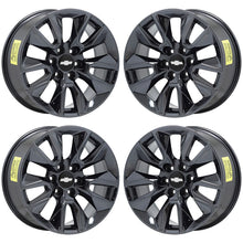 Load image into Gallery viewer, 20&quot; GMC Silverado Suburban Tahoe Black Chrome wheels rims OEM set 5916 EXCHANGE
