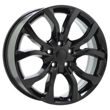 Load image into Gallery viewer, 20&quot; Dodge Durango Jeep Grand Cherokee Black wheels rims Factory OEM set 2568
