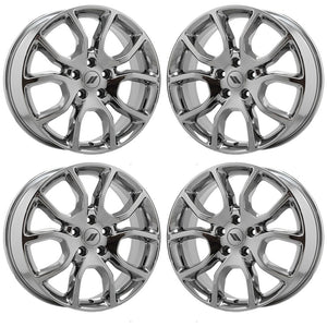 20" Dodge Durango Jeep Grand Cherokee PVD Chrome wheels rims OEM 2570