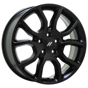 20" Dodge Durango Jeep Grand Cherokee Gloss Black wheels OEM 2570