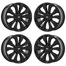 Load image into Gallery viewer, 19&quot; Chevrolet Malibu Premier Black wheels rims Factory OEM set 5718
